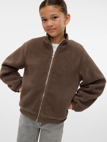 Veste mi-saison 'VMLucile' Vero Moda Girl en marron : devant