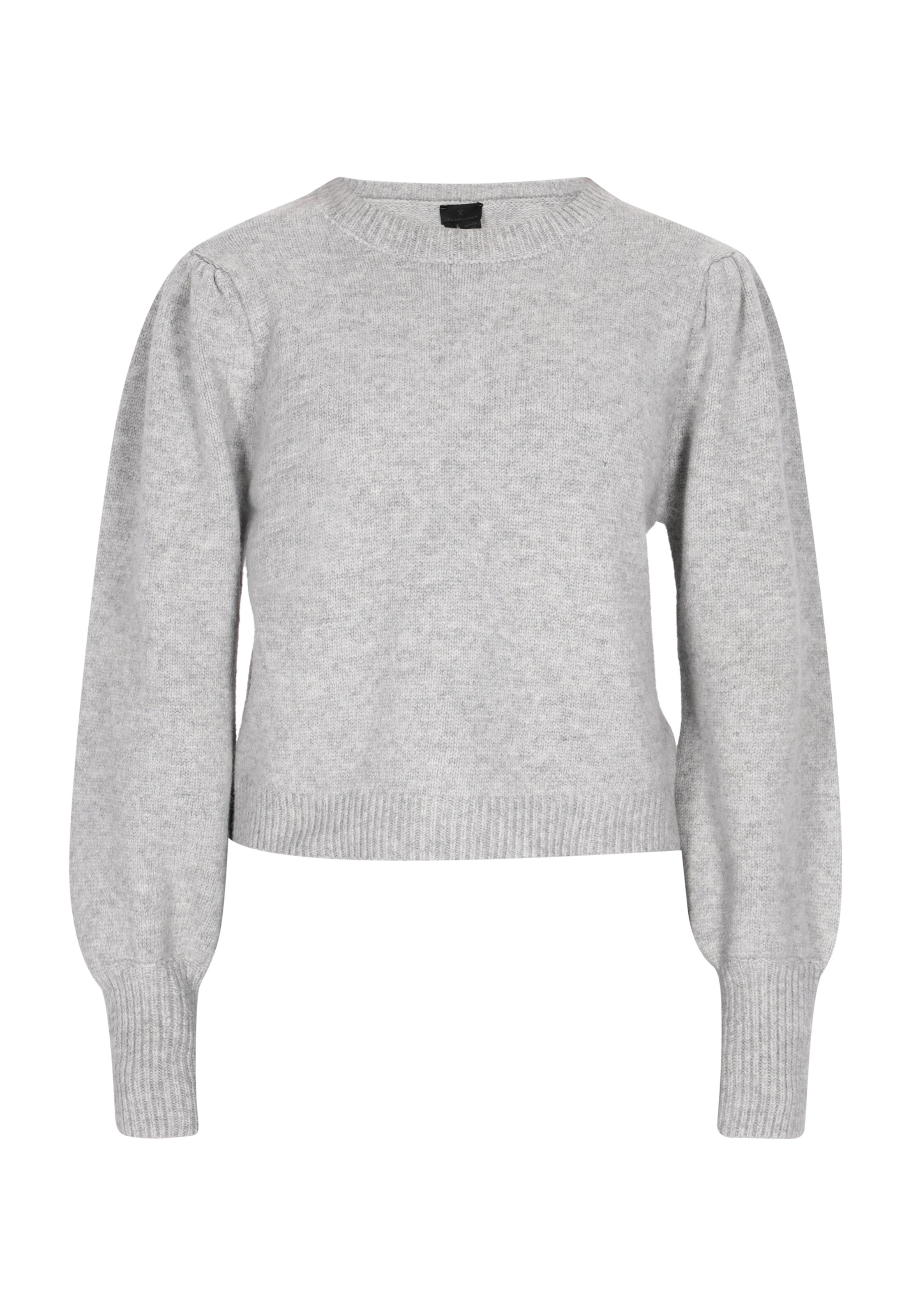 DreiMaster Klassik Sweater in Grey: front