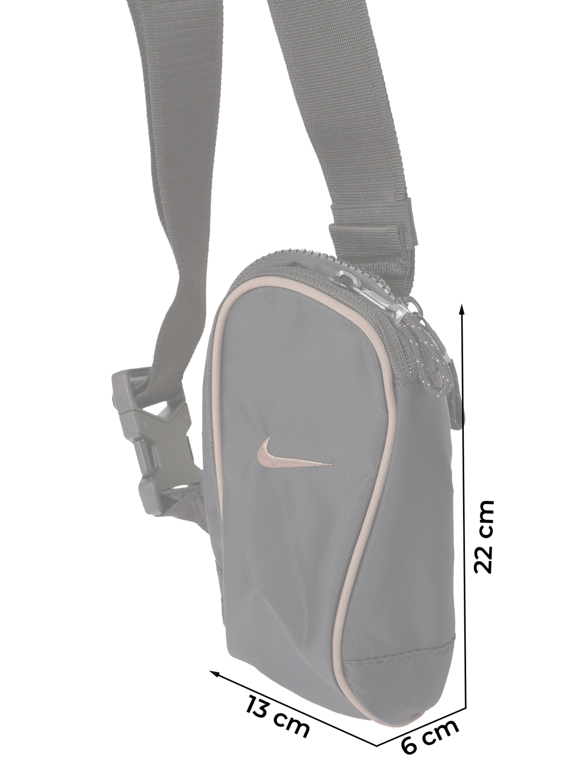 Nike Sportswear Schoudertas 'Essentials' in Zwart