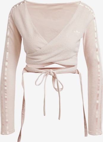 rožinė ADIDAS ORIGINALS Marškinėliai: priekis