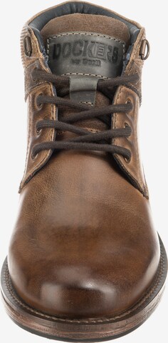 Dockers by Gerli Lace-Up Boots in Brown