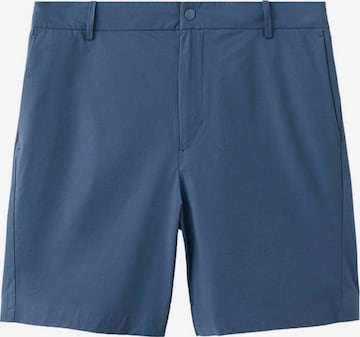 MANGO MAN Regular Shorts 'Russ' in Blau: Vorderseite