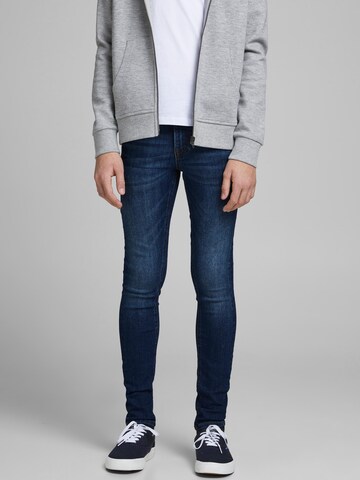 Jack & Jones Junior Skinny Jeans 'Dan' in Blau: Vorderseite