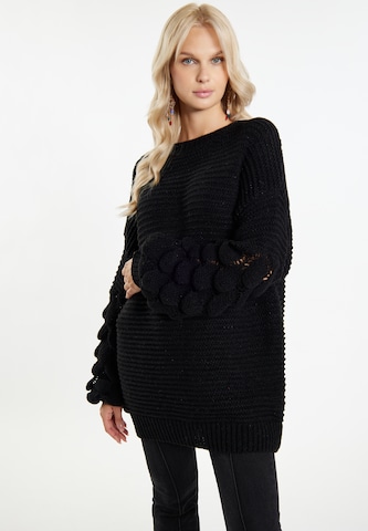 IZIA Pullover 'Gaya' in Schwarz: predná strana