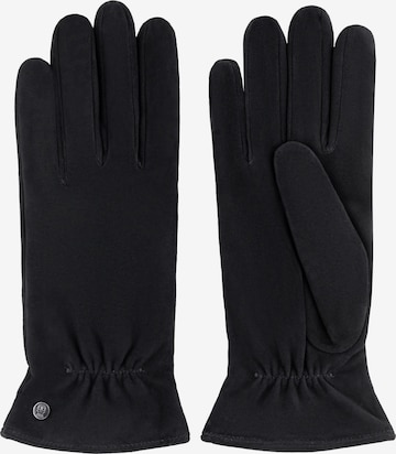 Roeckl Full Finger Gloves 'Strassburg' in Black: front