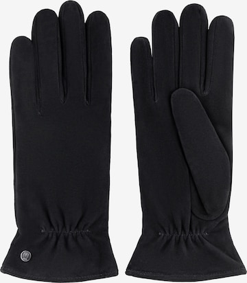 Gants 'Strassburg' Roeckl en noir : devant