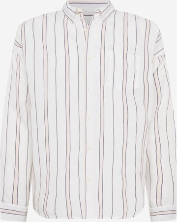 Redefined Rebel Comfort fit Button Up Shirt 'Everett' in White: front