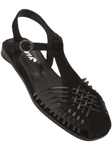 Limoya Strap Sandals 'Kelly' in Black: front