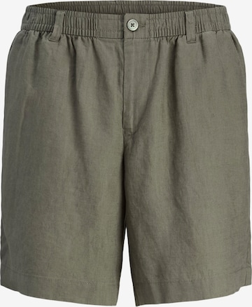 JACK & JONES - Pierna ancha Pantalón chino 'JPSTBill JJLawrence' en verde: frente