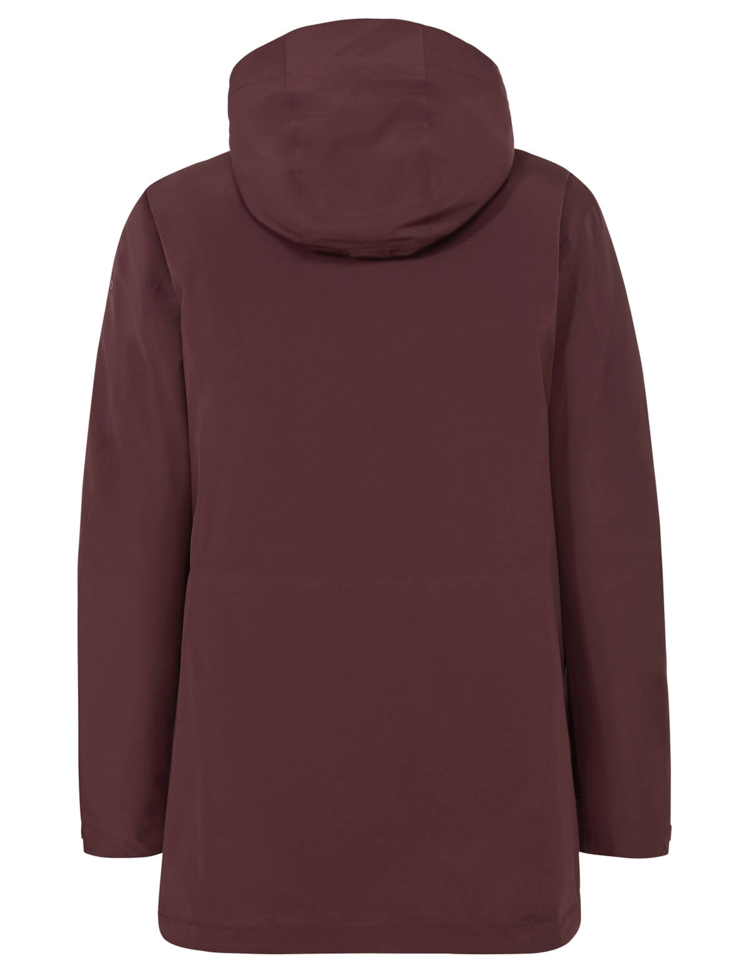 VAUDE Outdoorparka 'Rosemoor' in Rot