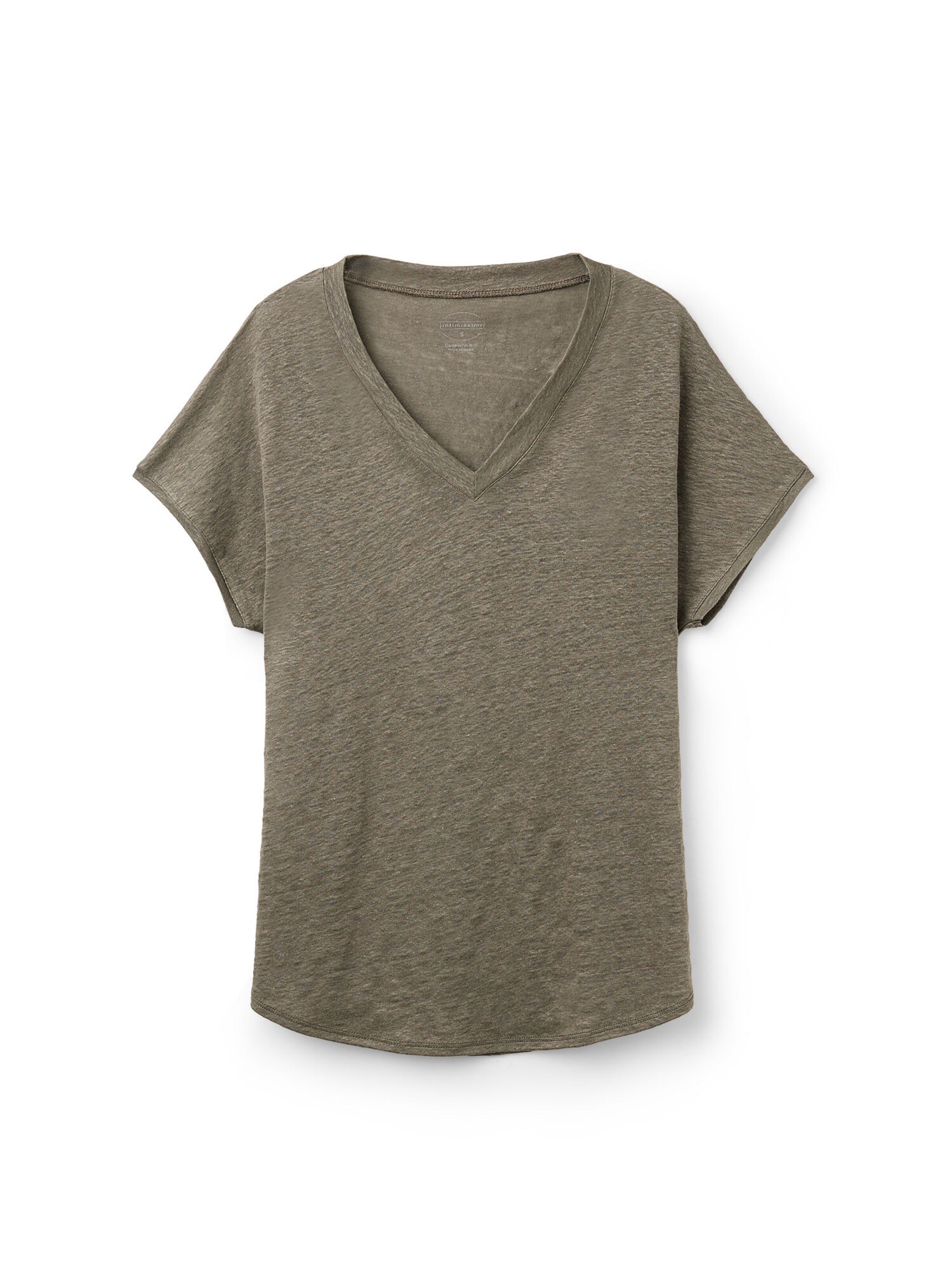 INTIMISSIMI Short Sleeve Top in grün, Produktansicht