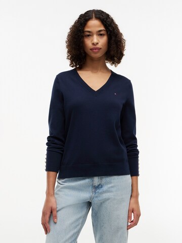 TOMMY HILFIGER Trui in Blauw: voorkant