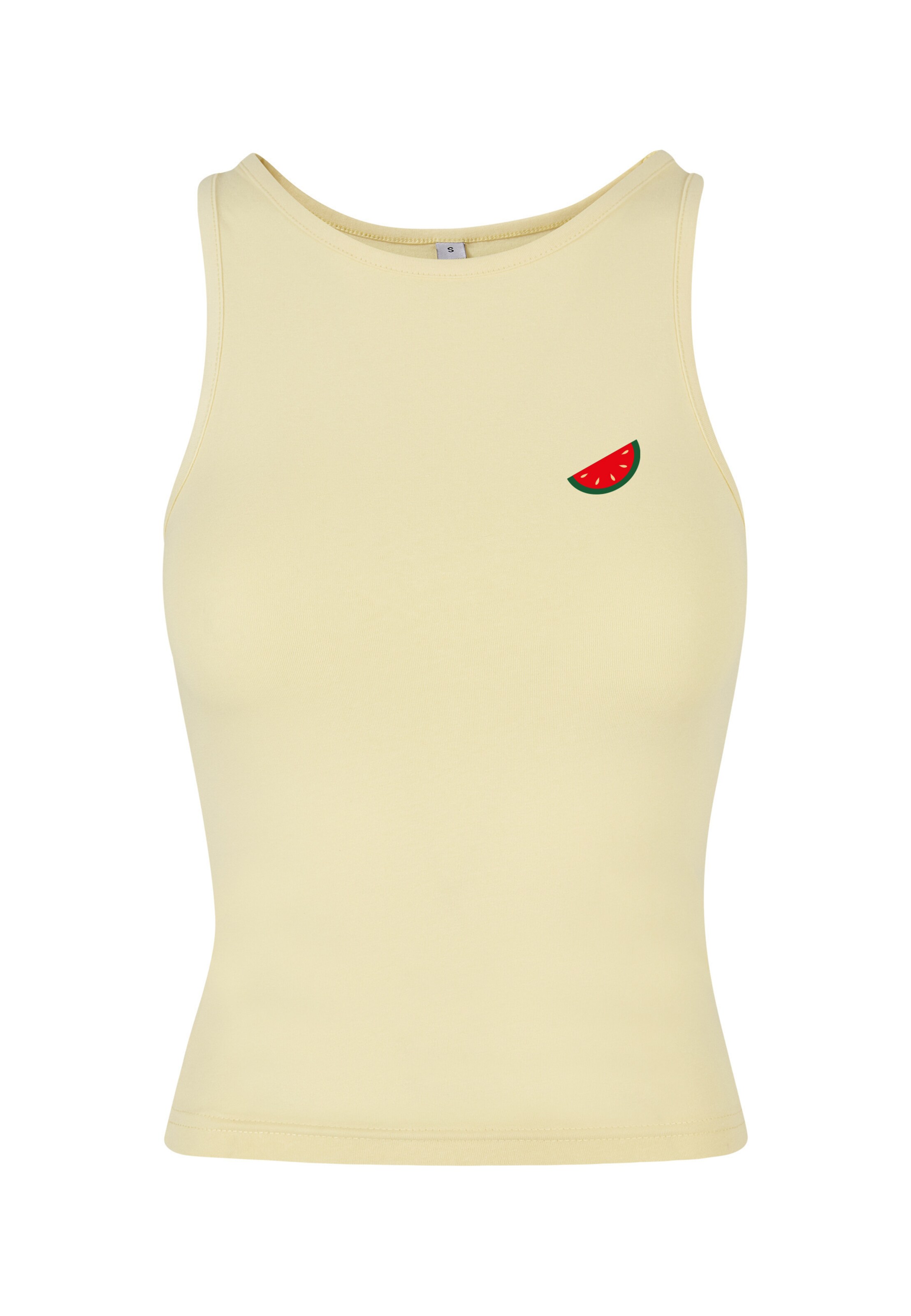 Urban Classics Top in Gelb: Vorderseite