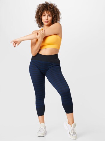ADIDAS PERFORMANCE Skinny Workout Pants 'Marimekko Aero ' in Night