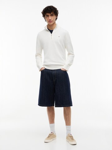 Tommy Jeans Pullover 'ESS' in Weiß