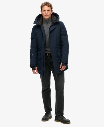 Superdry Winter parka in Blue