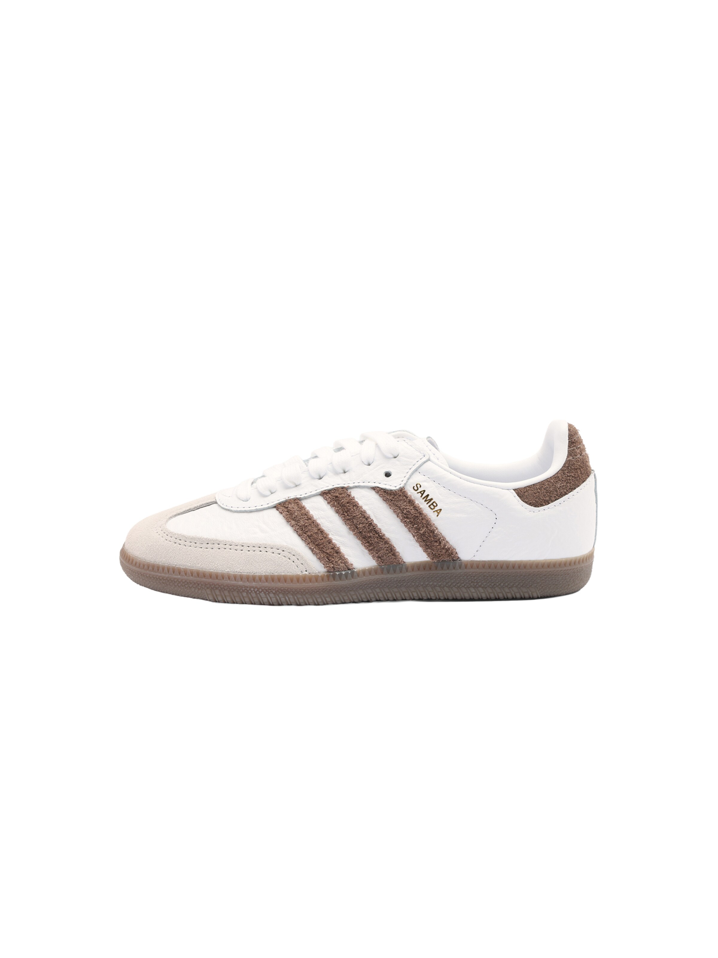 ADIDAS ORIGINALS Nízke tenisky 'SAMBA OG', veľkosť 35,5 - hnedá / svetlosivá / biela, Produkt