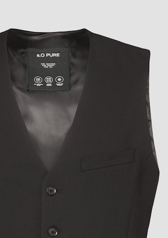 Gilet s.Oliver BLACK LABEL en noir
