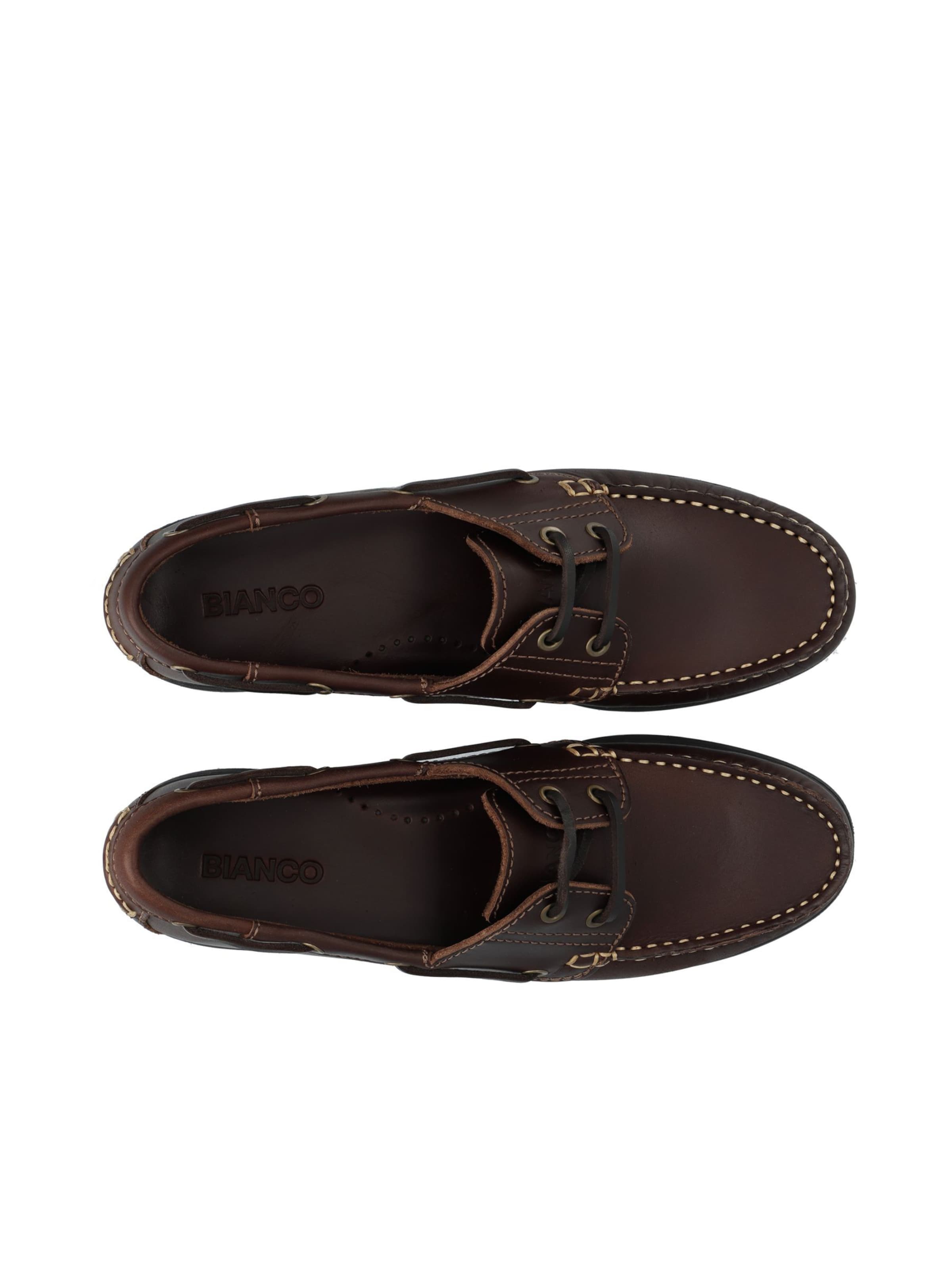Mocassino 'Lisa' di Bianco in marrone