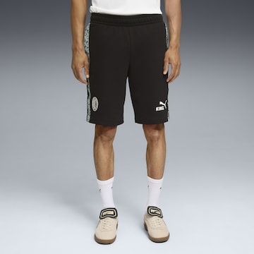 PUMA Regular Sports trousers 'AC Mailand King' in Black: front