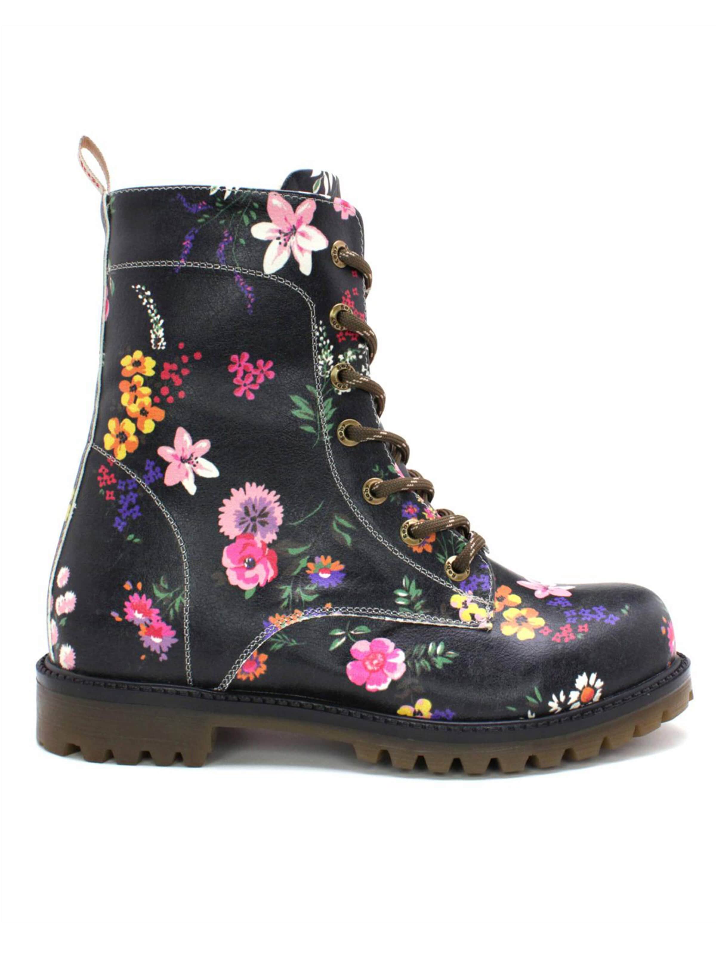 Goby - Botas con cordones en negro: frente