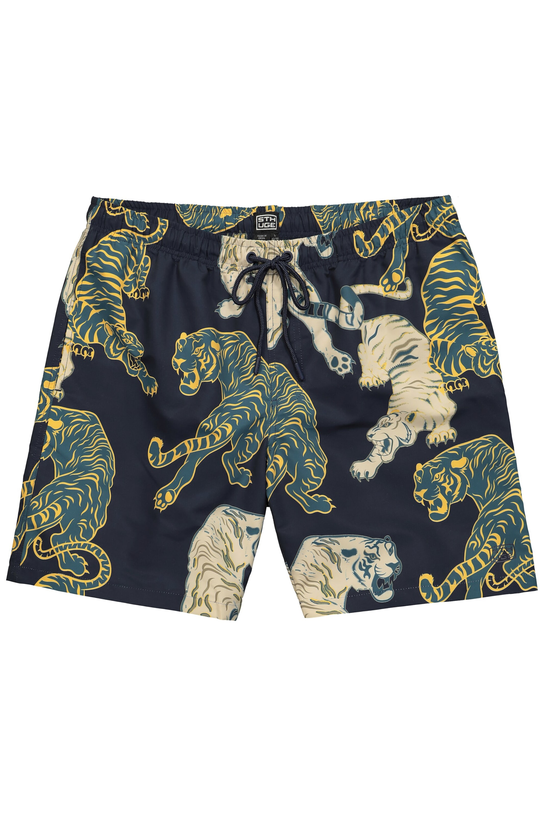 STHUGE Zwemshorts in Blauw: voorkant