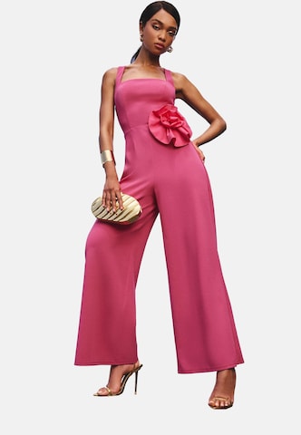 Lipsy Jumpsuit in Roze: voorkant
