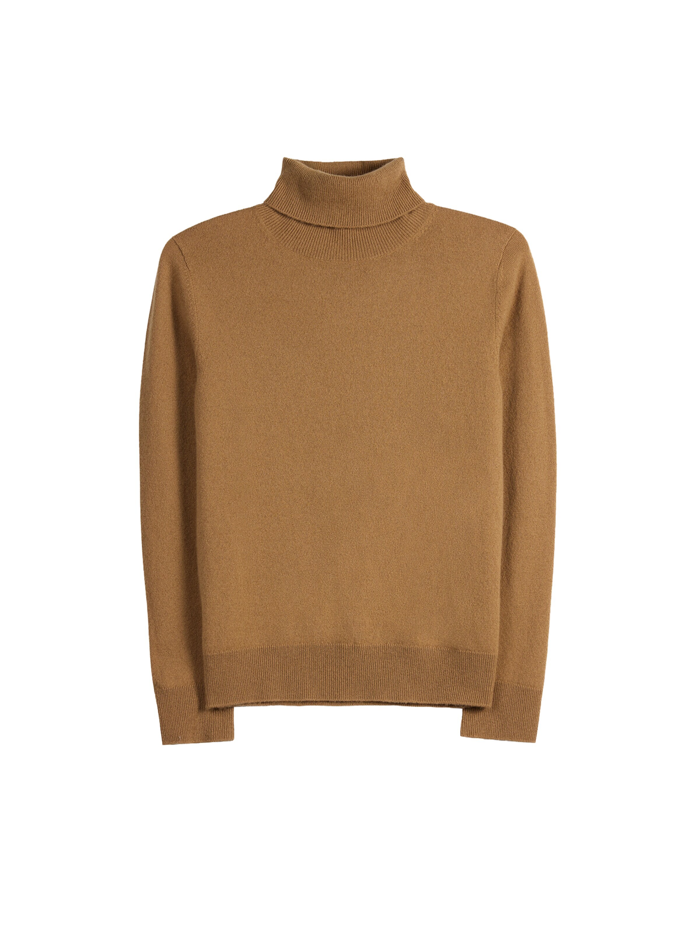 GOBI Cashmere Pullover 'Women's Timeless Cashmere Turtleneck Sweater'‌‌‌‌‌ in Beige: Vorderseite