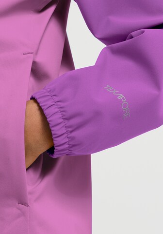 JACK WOLFSKIN Outdoor jacket in Purple