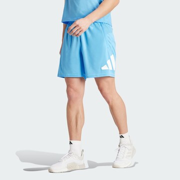 ADIDAS PERFORMANCE Normální Sportovní kalhoty 'Essentials' – modrá: přední strana