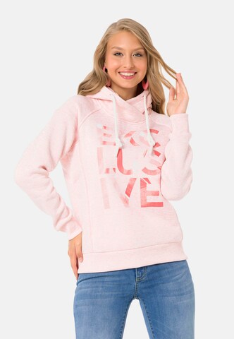 CIPO & BAXX Sweatshirt in Gemengde kleuren: voorkant