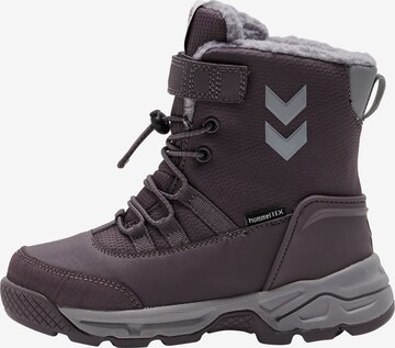 Bottes de neige Hummel en gris : devant