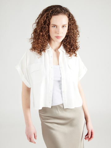 LTB Blouse 'HELEKE' in White: front