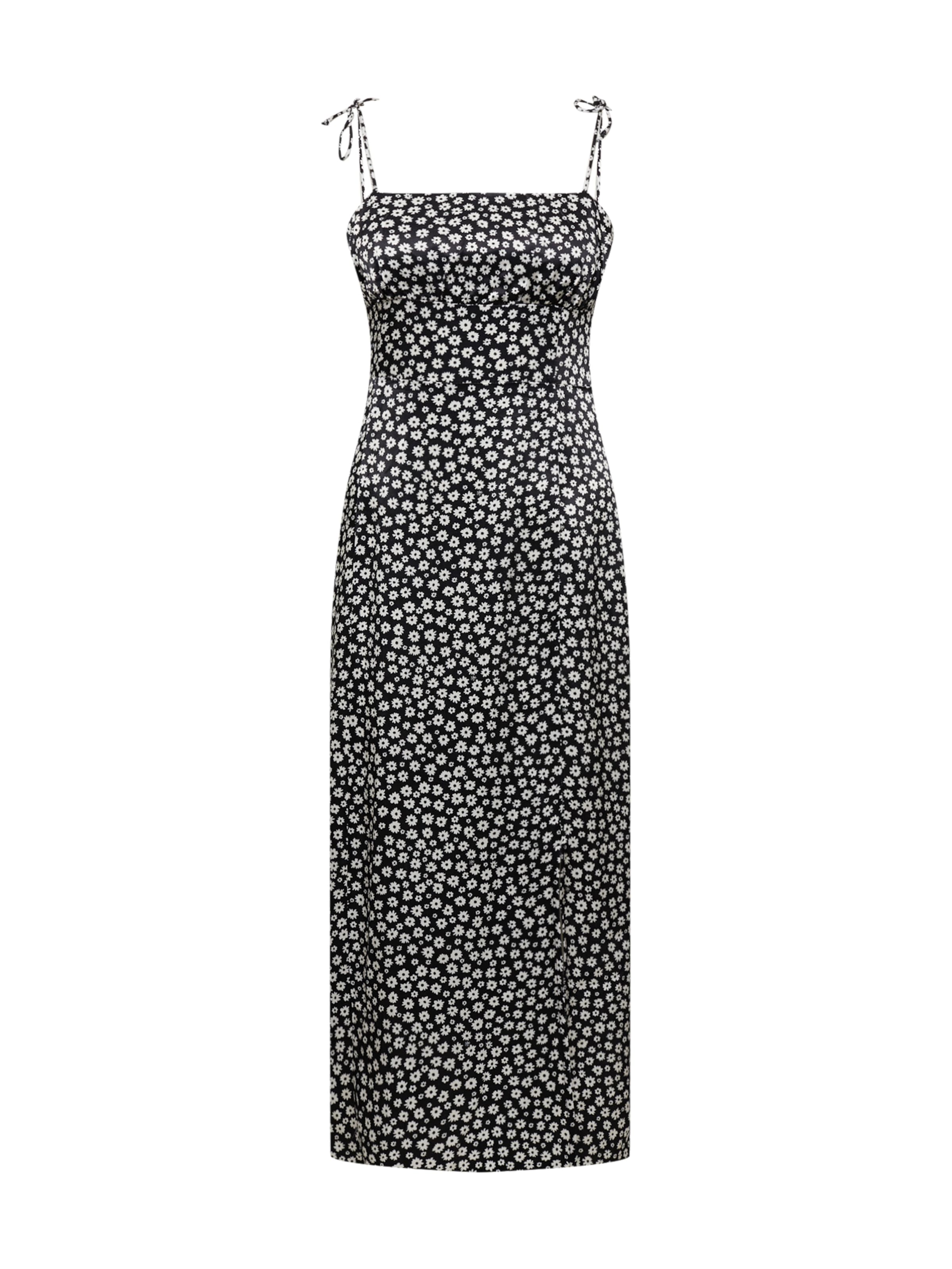 A LOT LESS Καλοκαιρινό φόρεμα 'Mary' σε μαύρο: μπροστά