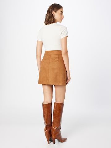 ABOUT YOU Skirt 'Elena' in Brown