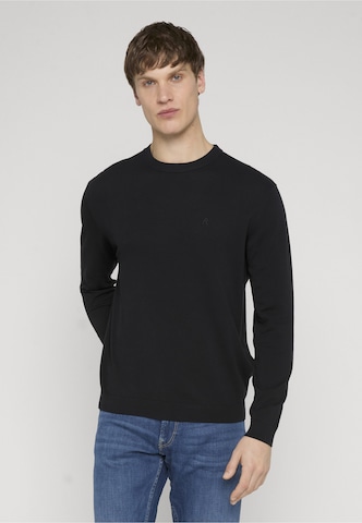 Pull-over REPLAY en noir : devant