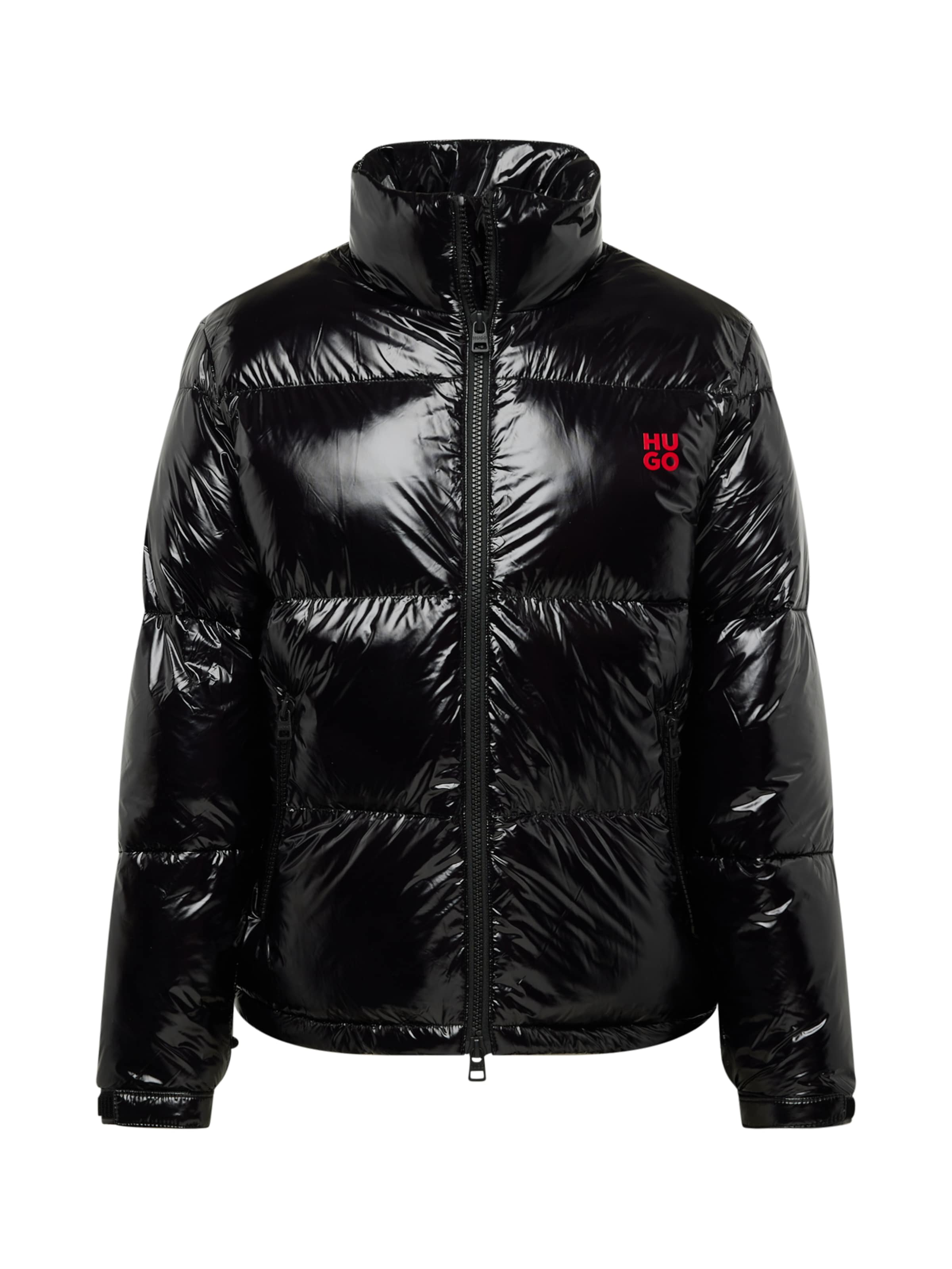 HUGO Jacke 'Biron' in Schwarz: Vorderseite