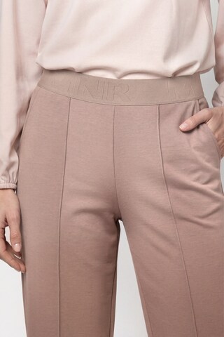 monari Regular Pleated Pants in Beige