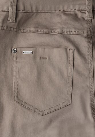STREET ONE Slim fit Pants in Brown