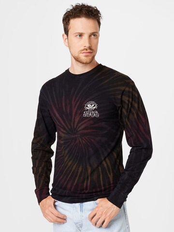 VANS Sweatshirt 'ALL SEEING SPACE DYE' in Schwarz: predná strana