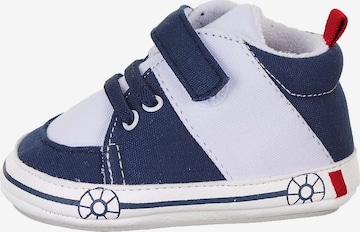 STERNTALER First-Step Shoes in Blue: front