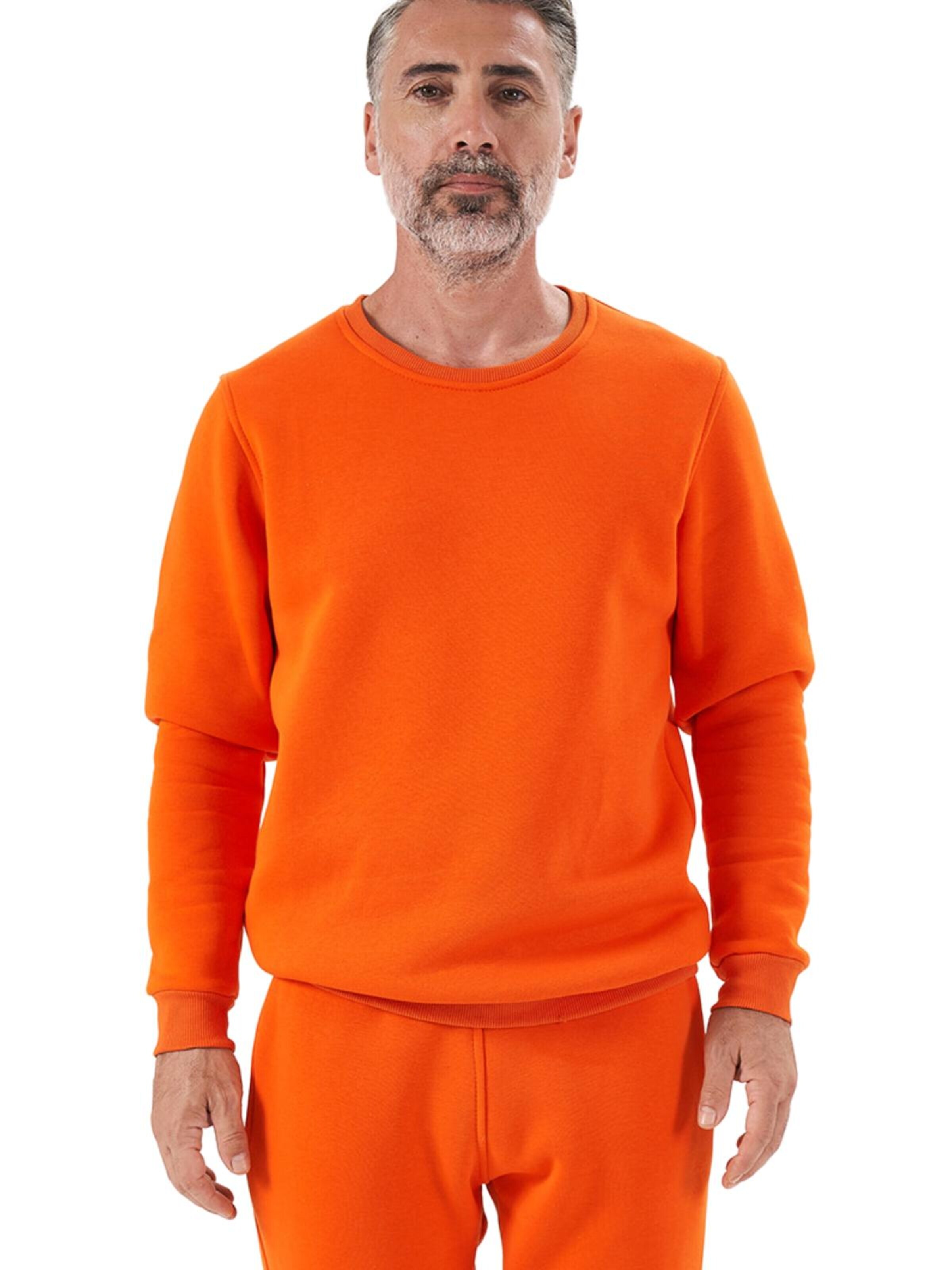 LOUIS LECLER Sweatshirt 'Carter' in Rood