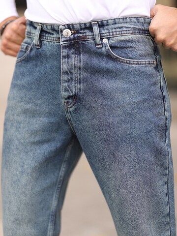 Trendyol - regular Vaquero en azul