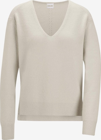 MADELEINE Sweater in White: front