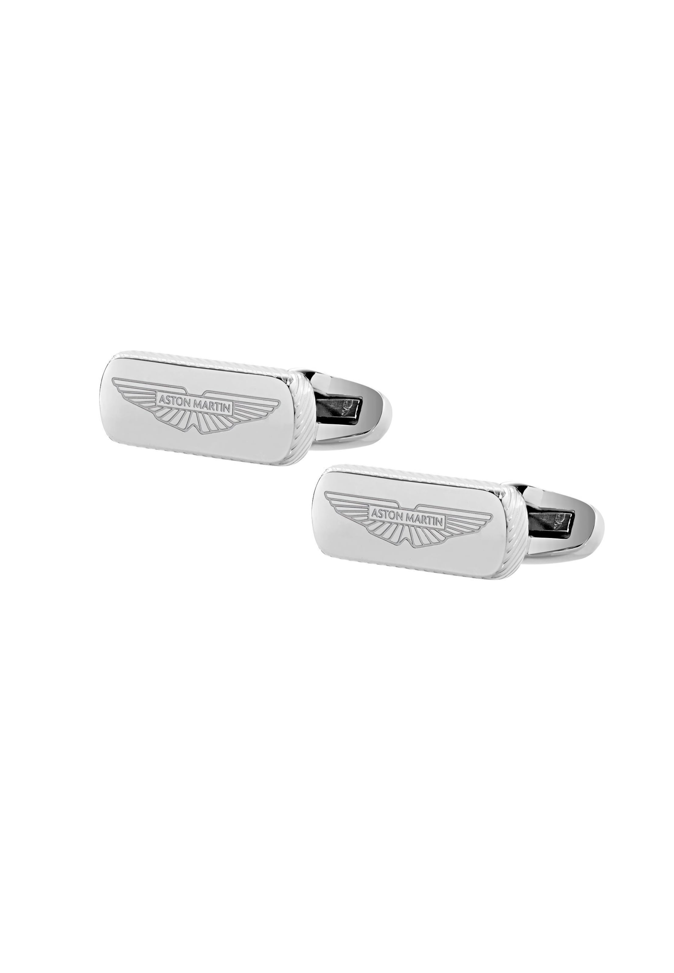 Aston Martin Cufflinks ' TBS ' in Silver, Item view