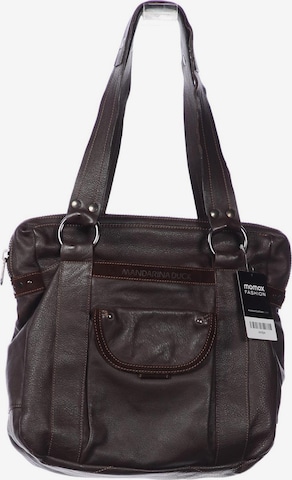 MANDARINA DUCK Handtasche gross Leder One Size in Braun: predná strana