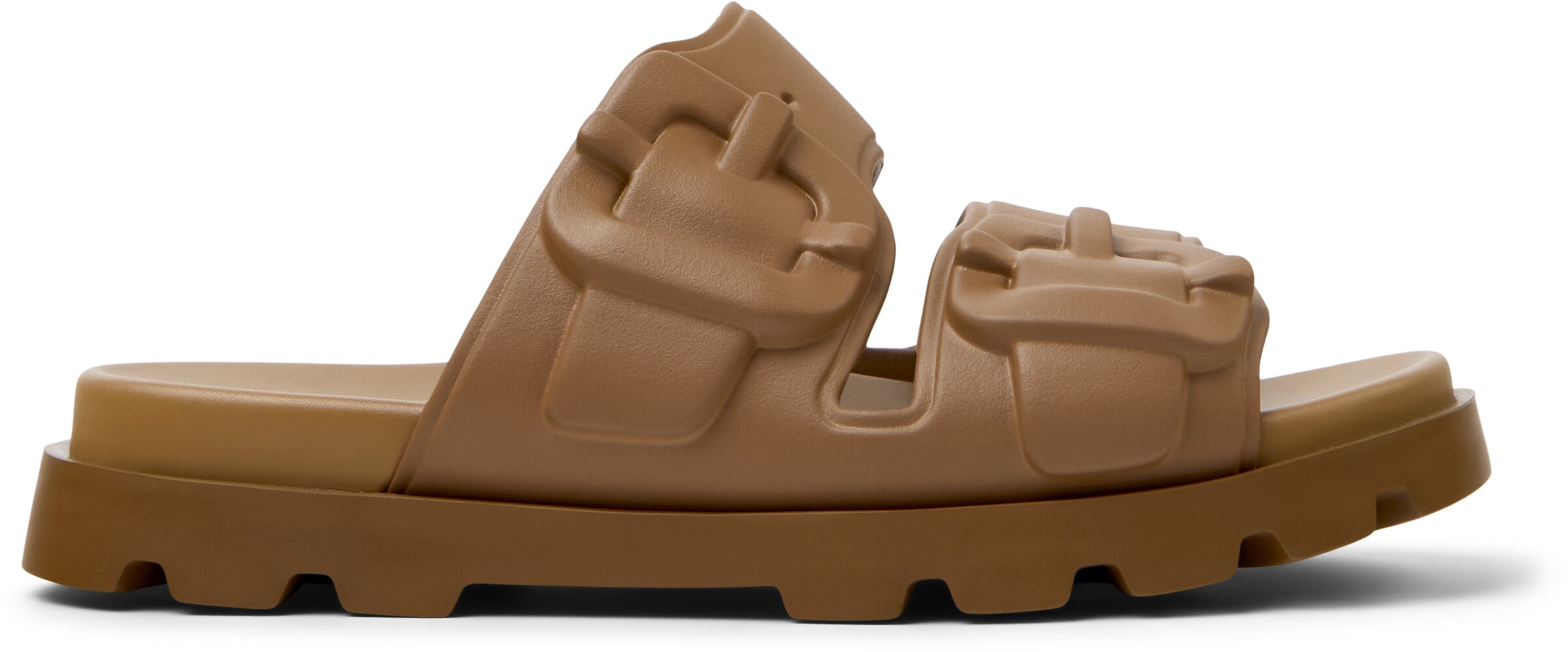 CAMPER Muiltjes 'Brutus' in Bruin