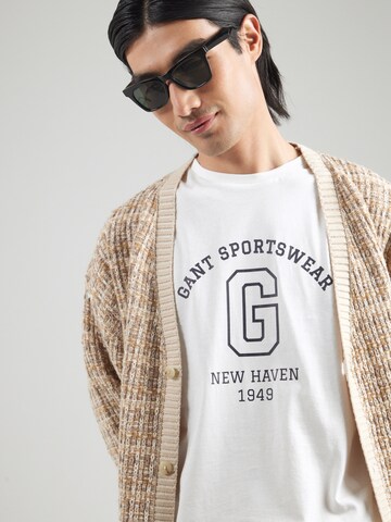 GANT - Camiseta en blanco