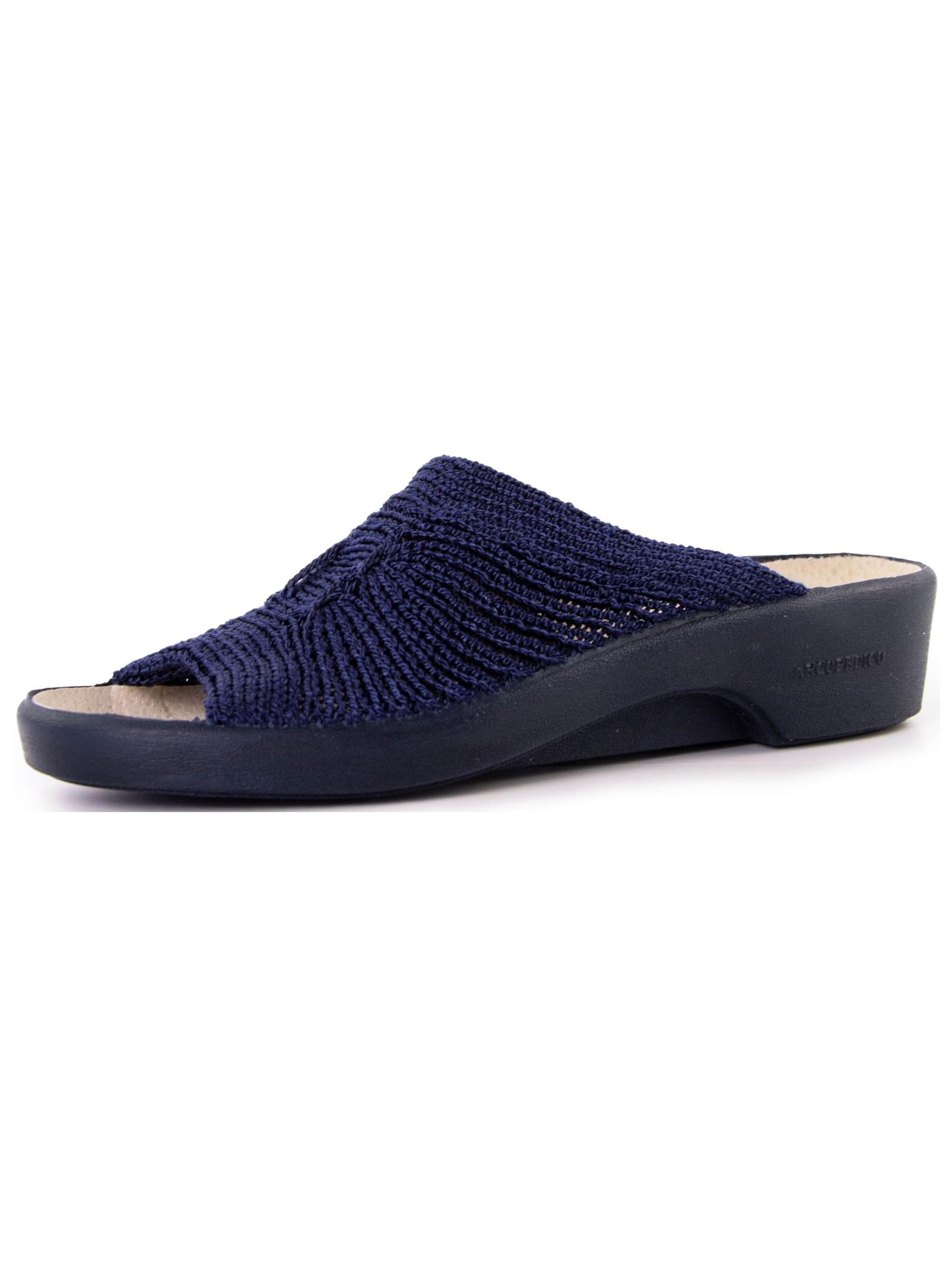 Arcopedico Huisschoenen in Blauw: voorkant