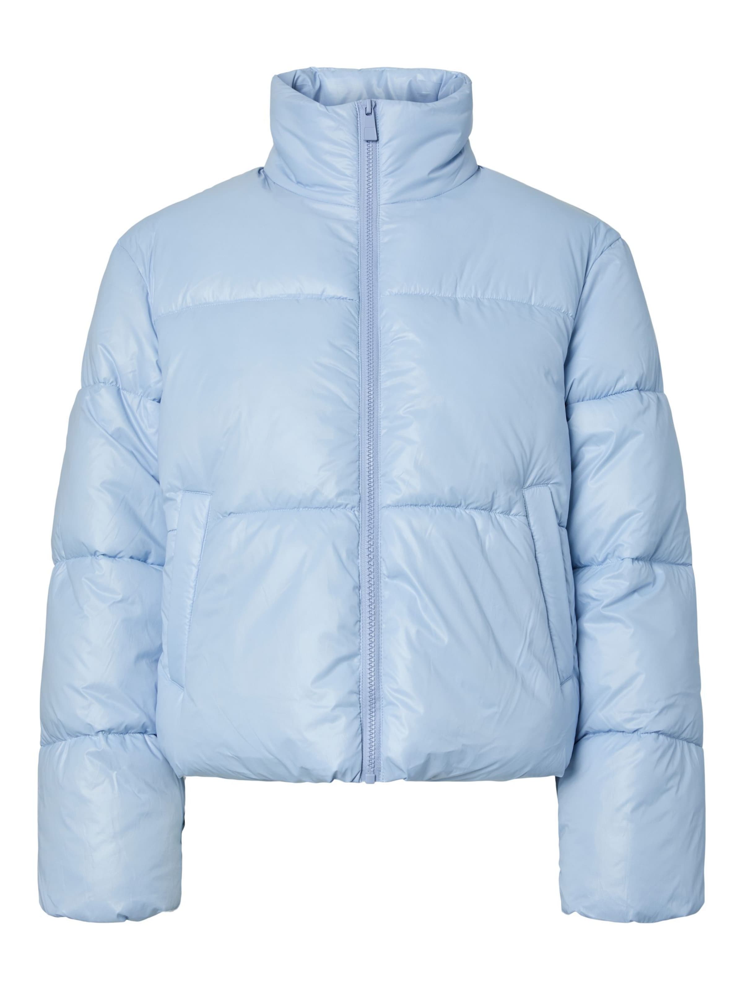 PIECES Übergangsjacke in Blau: Vorderseite